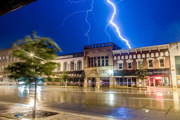 Lightning Strikes Charlotte