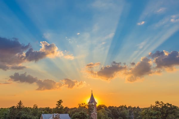 First Congregational Church Sunset