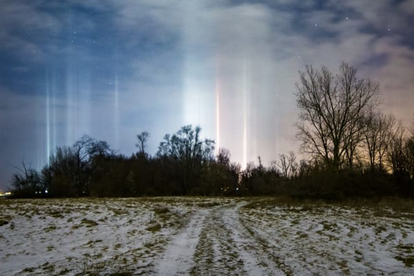 Road to Light Pillars