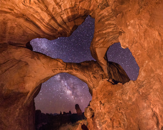 Inside The Double Arch